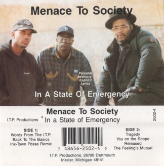 Menace To Society - In A State Of Emergency