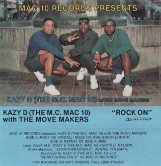 Kazy D (The M.C. Mac 10) with The Move Makers - Rock On